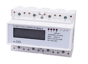 KH-DN10-YSKCL型三相导轨式预付费电能表(非接触式/射频卡带RS485通讯接口7P)